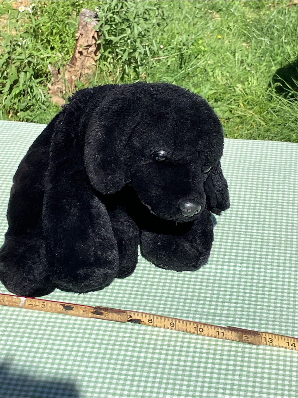 Douglas 18” black Labrador puppy plush vintage 1990’s dog stuffed animal - Picture 5 of 10